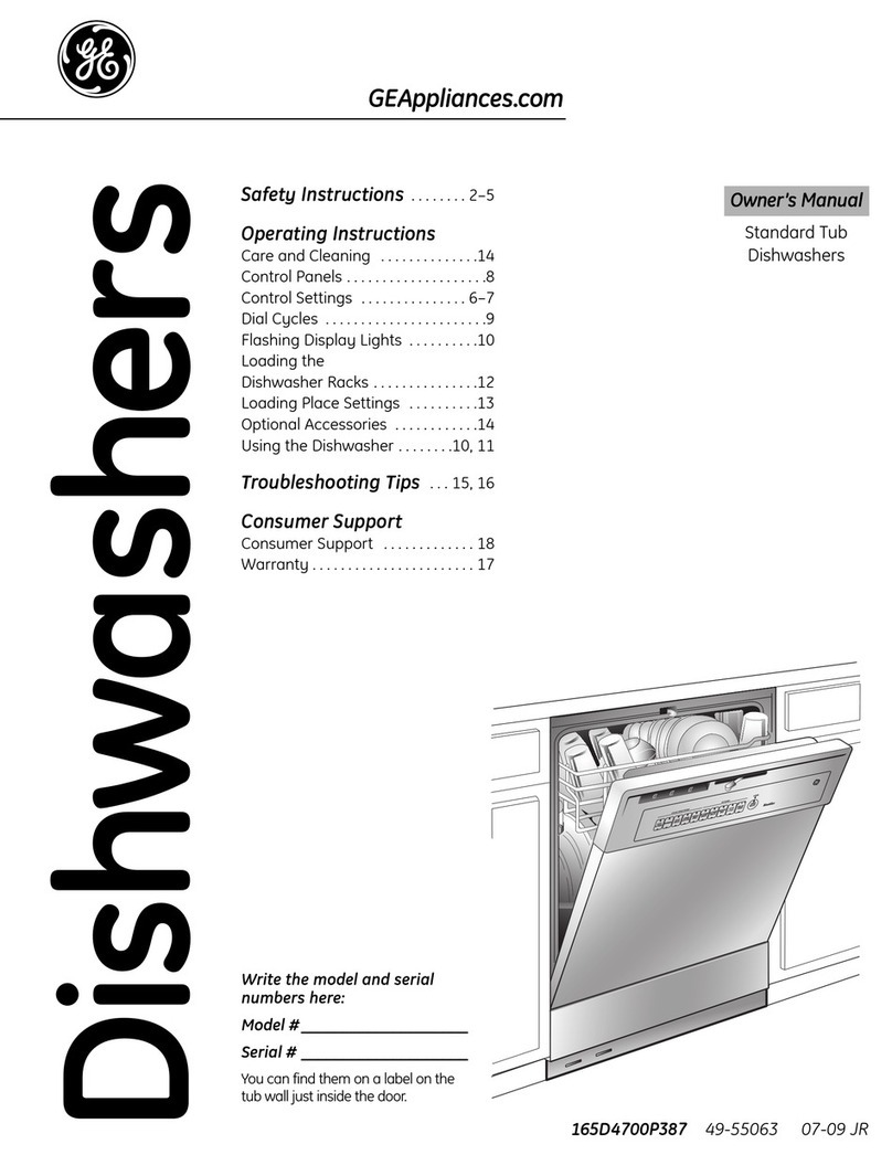 GE 165D4700P387 User manual