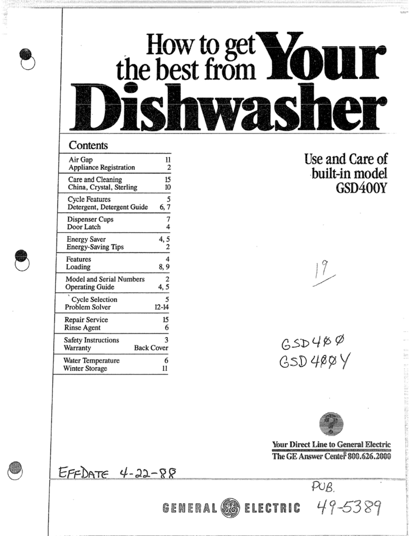 GE 165 D3080P027 Installation instructions