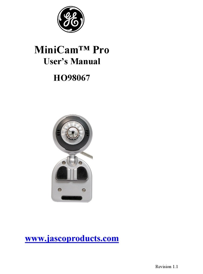 GE HO98067 MiniCam Pro user manual