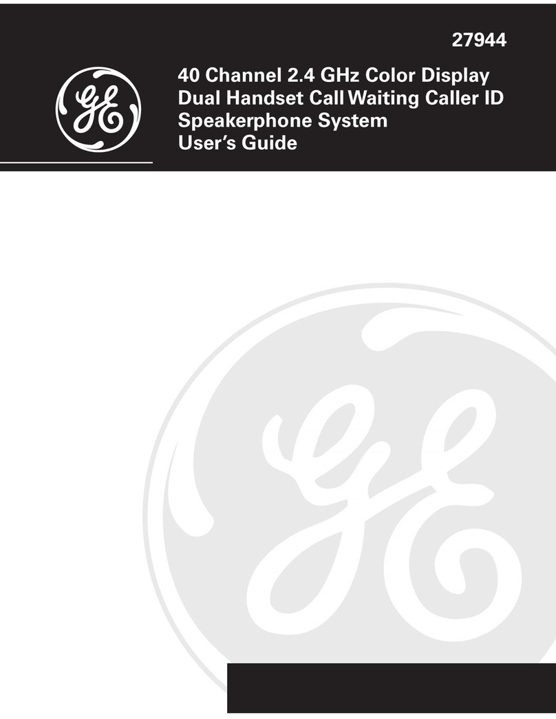 GE 27944 User manual