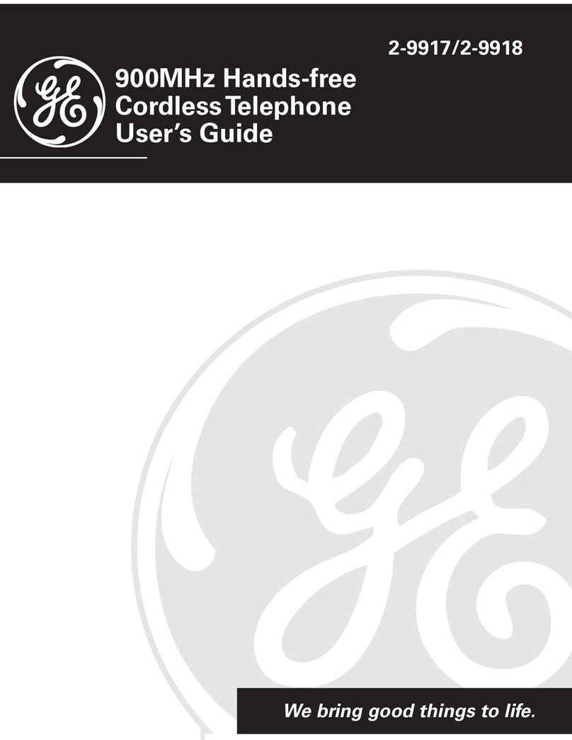 GE 2 2-9917 2-9917 User manual