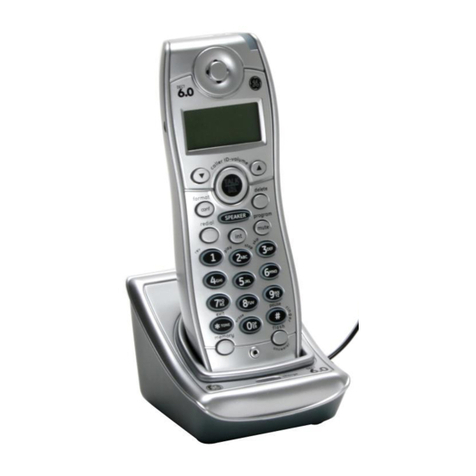 GE DECT 6.0 CORDLESS HANDSET 28110 User manual