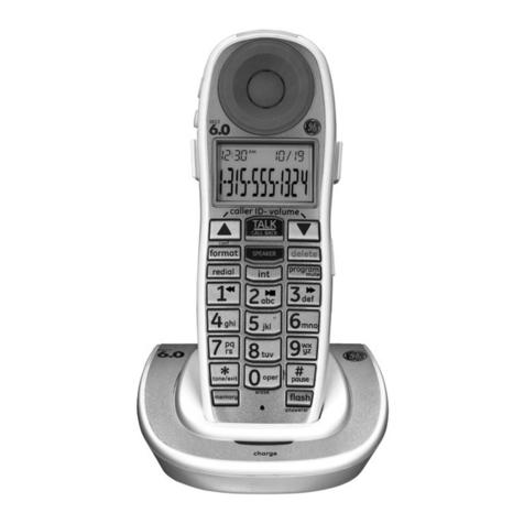 GE DECT 29110 User manual