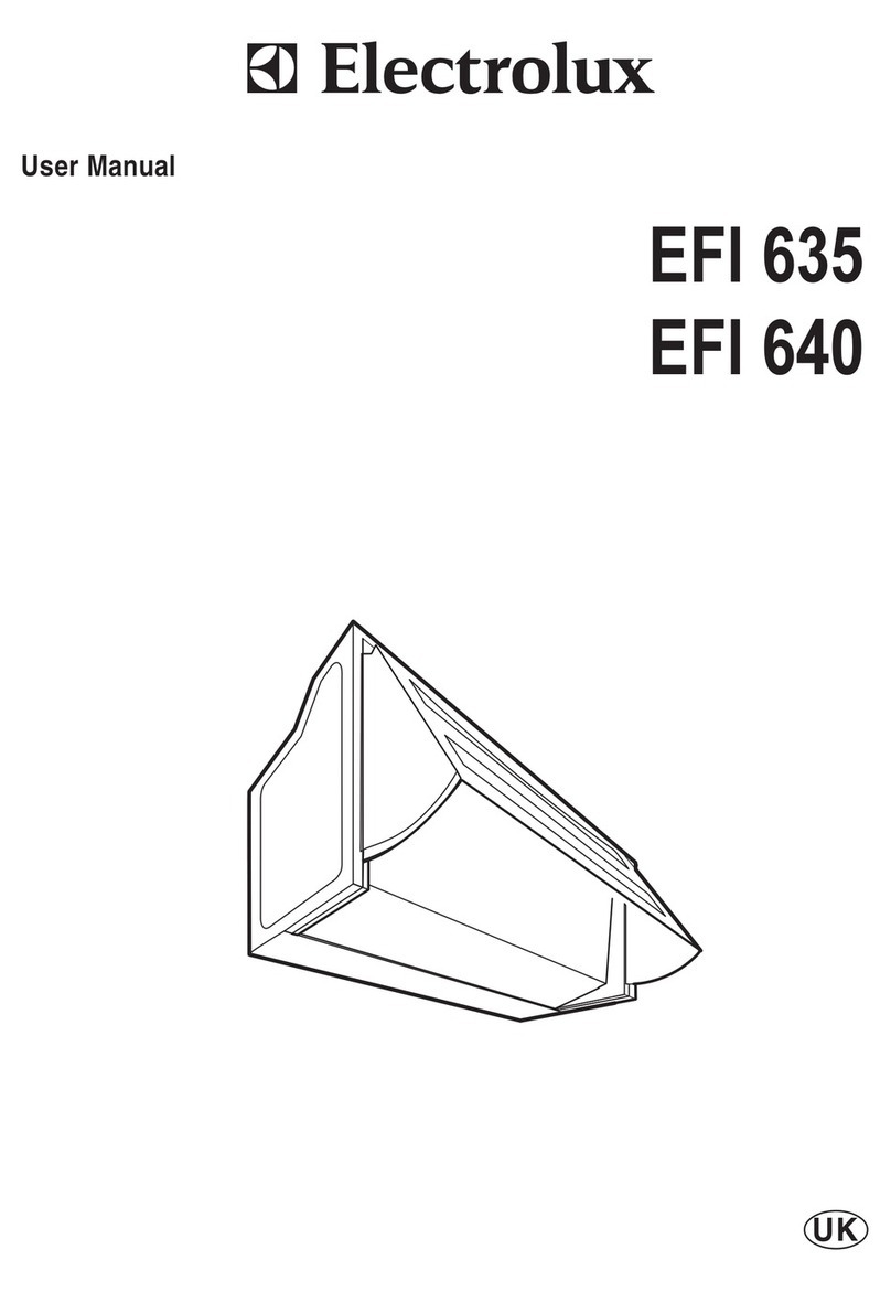 Electrolux U30056 EFI 635 user manual