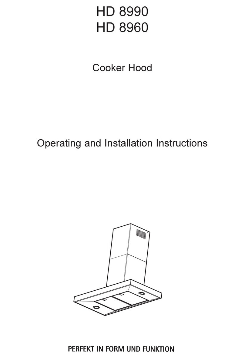 AEG HD 8960 User manual