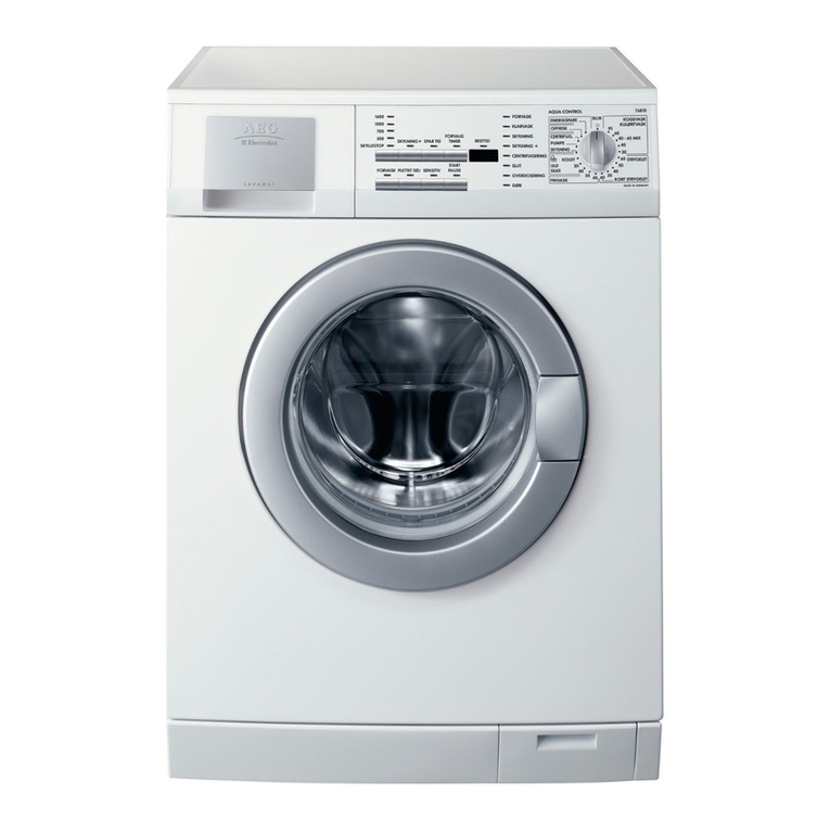 AEG Electrolux LAVAMAT 76810 User information