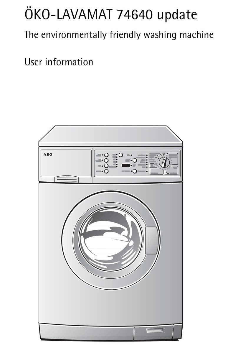 AEG OKO-LAVAMAT 74640 update Operation manual AEG OKO-LAVAMAT 74640 update Operation manual