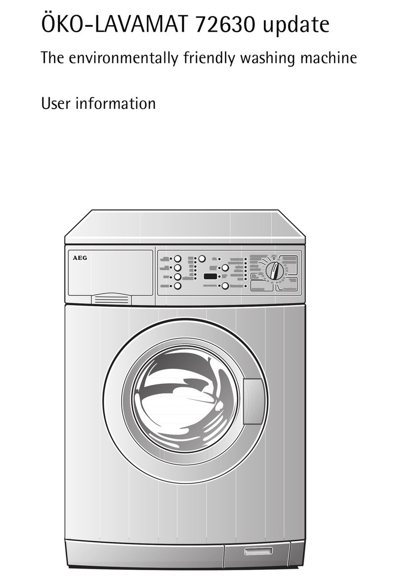 AEG LAVAMAT 72630 User information