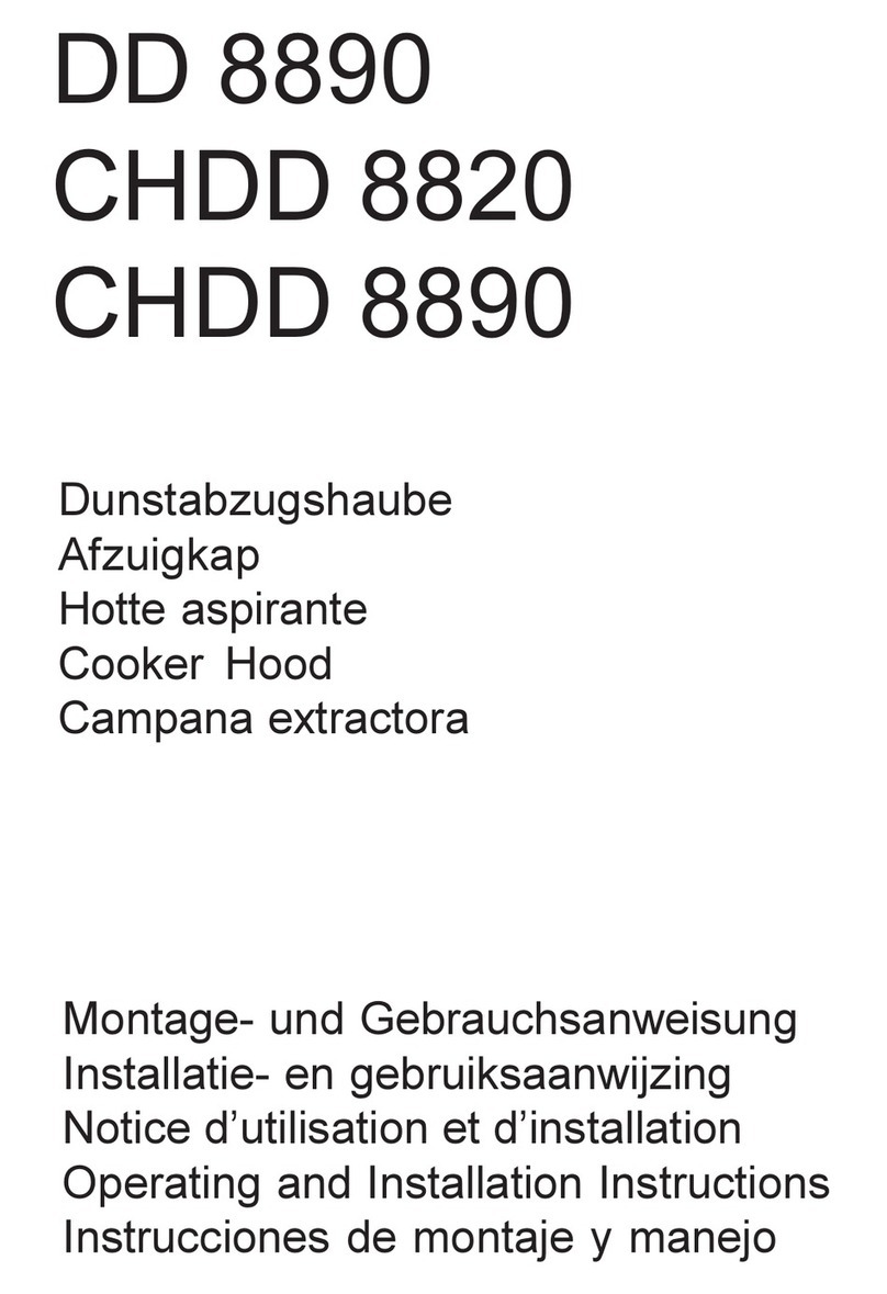 AEG CHDD 8820 User manual