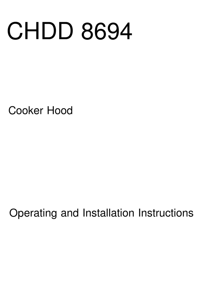 AEG CHDD 8694 Operating and installation instructions