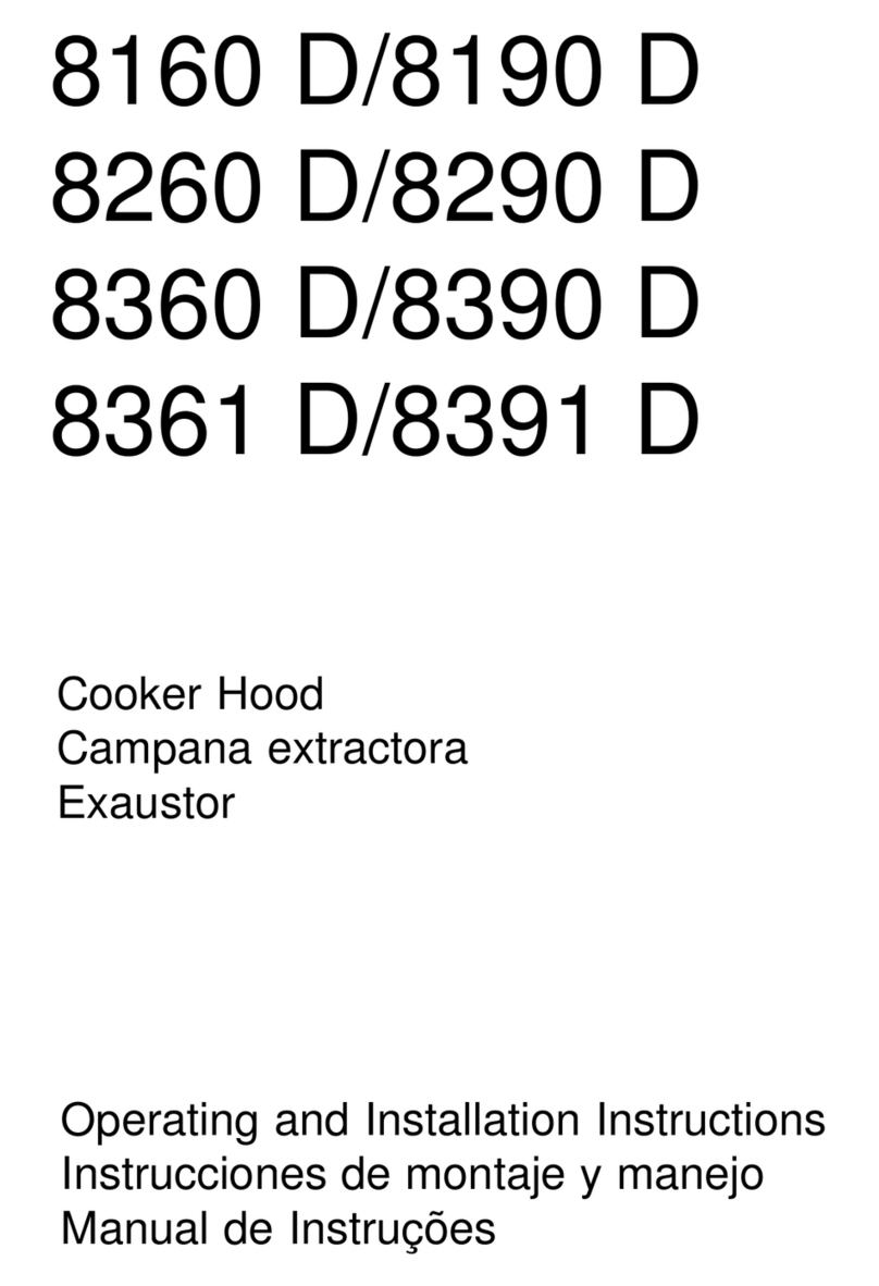 AEG 8160 D User manual