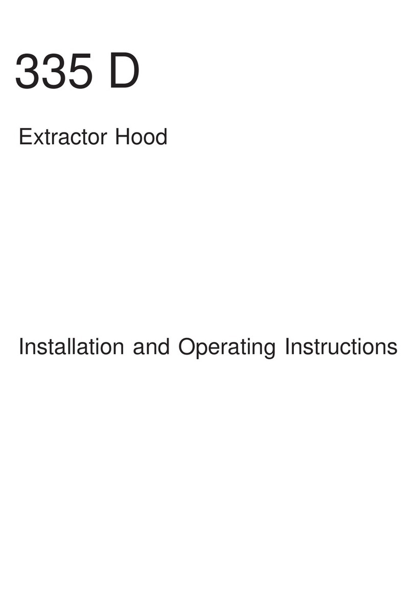 AEG 335 D Installation and operating instructions