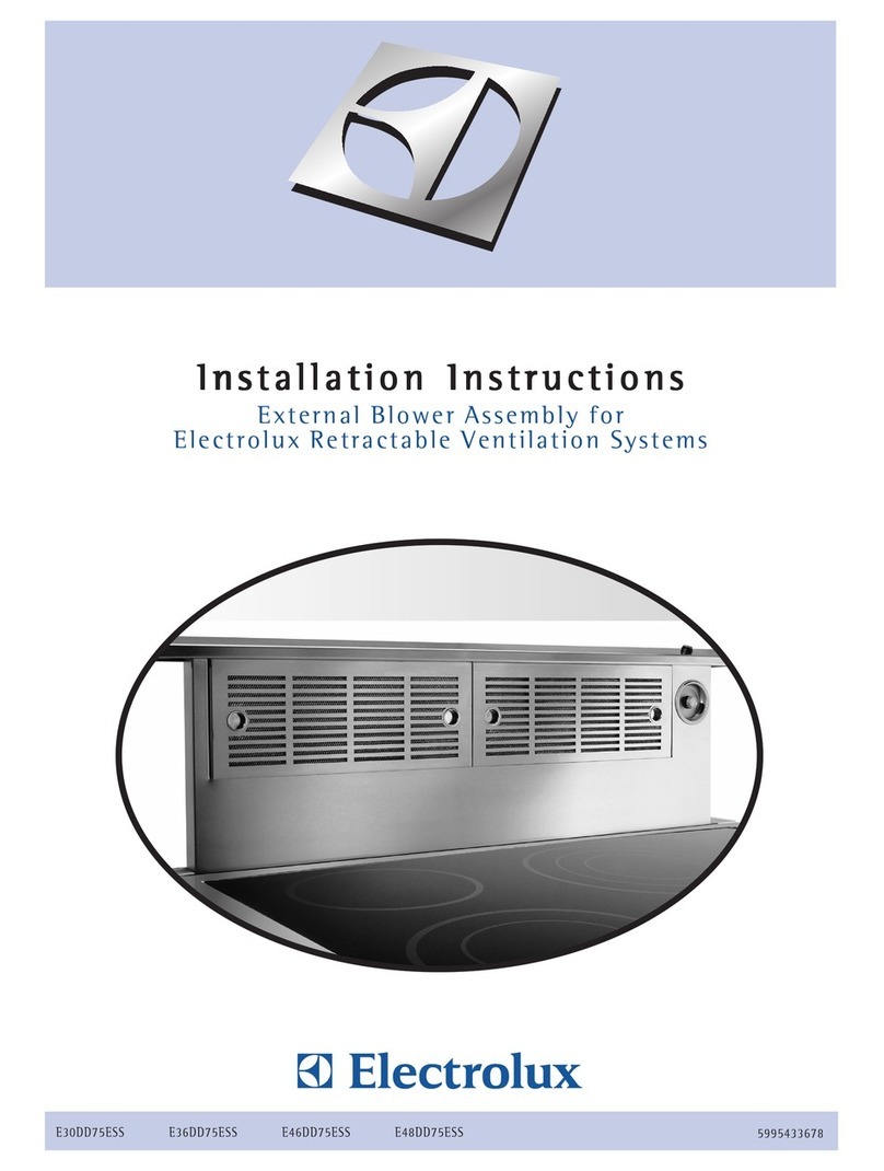 Electrolux 5995433678 installation instructions