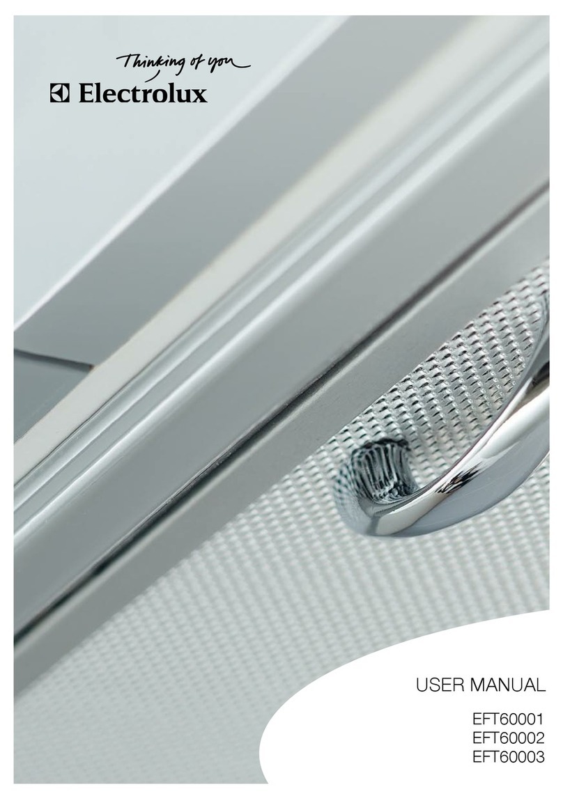 Electrolux EFT60001 user manual