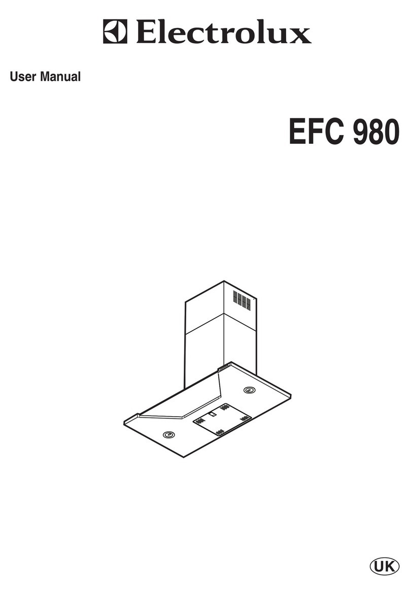 Electrolux EFC 980 user manual