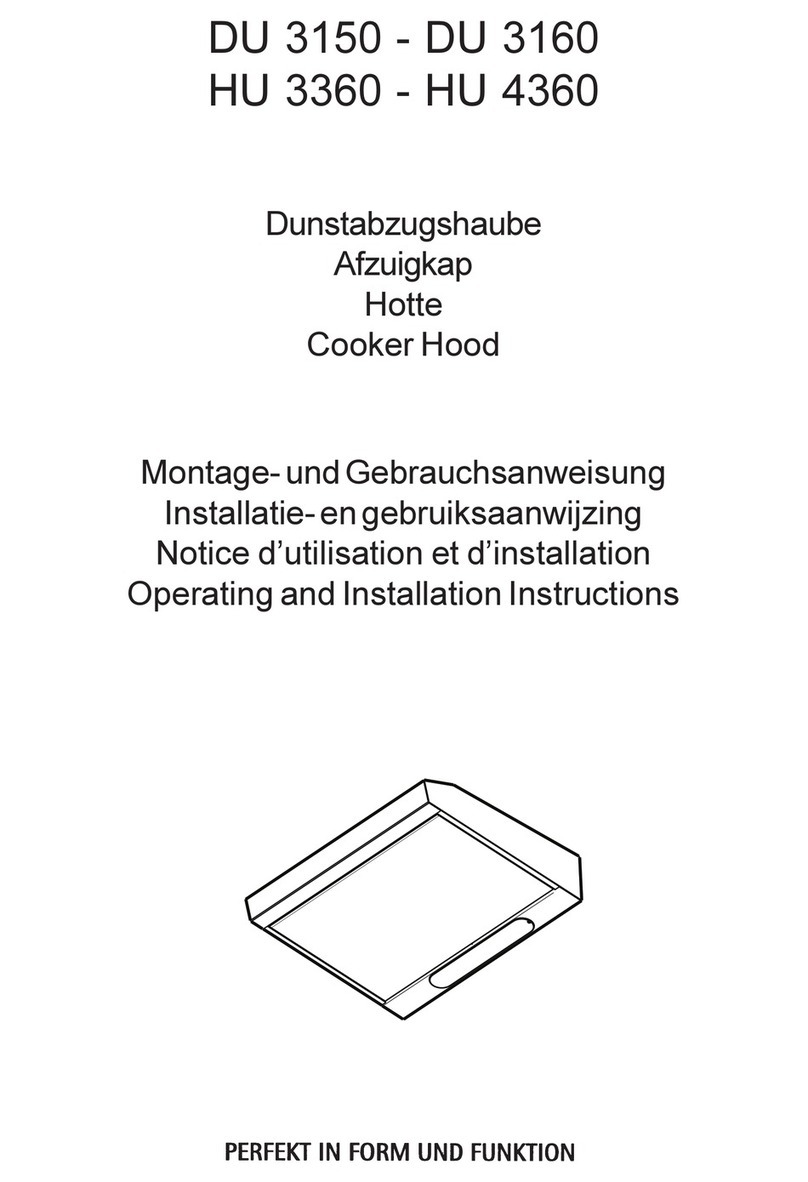 AEG DU 3150 User manual