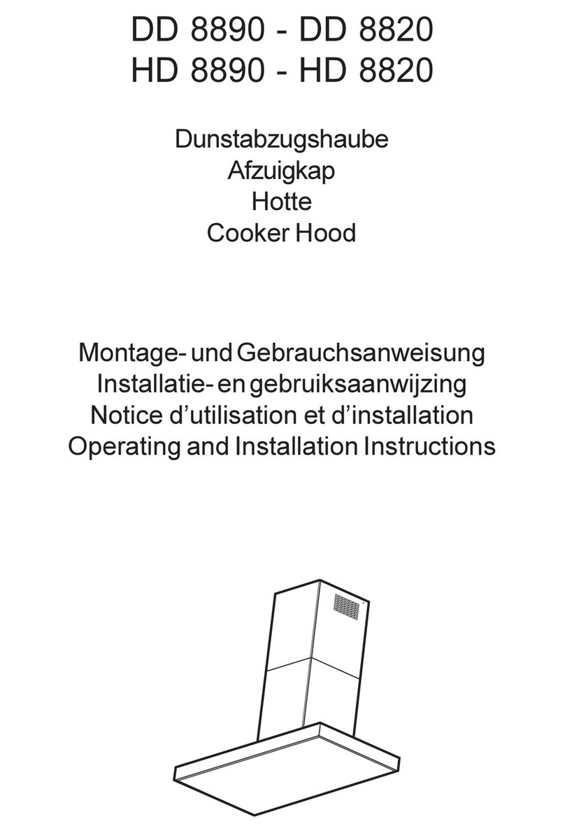 AEG DD 8820 Operating and installation instruction