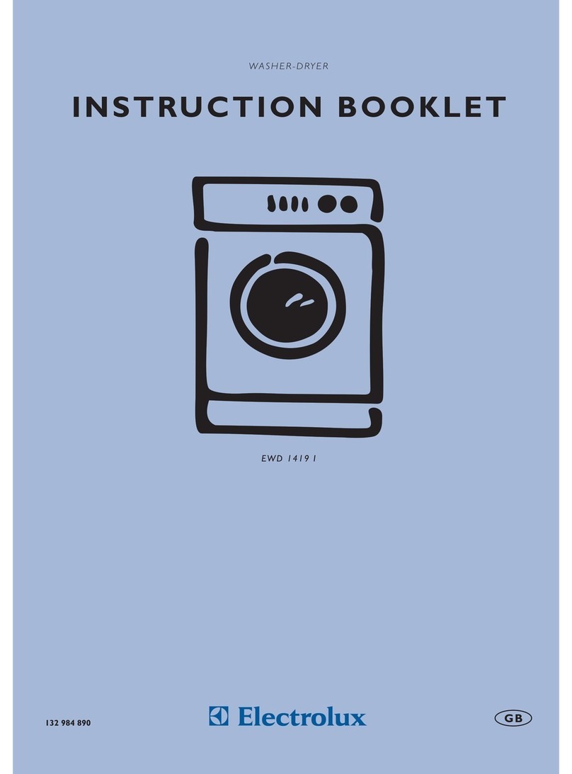 Electrolux EWD 1419 I Instruction booklet