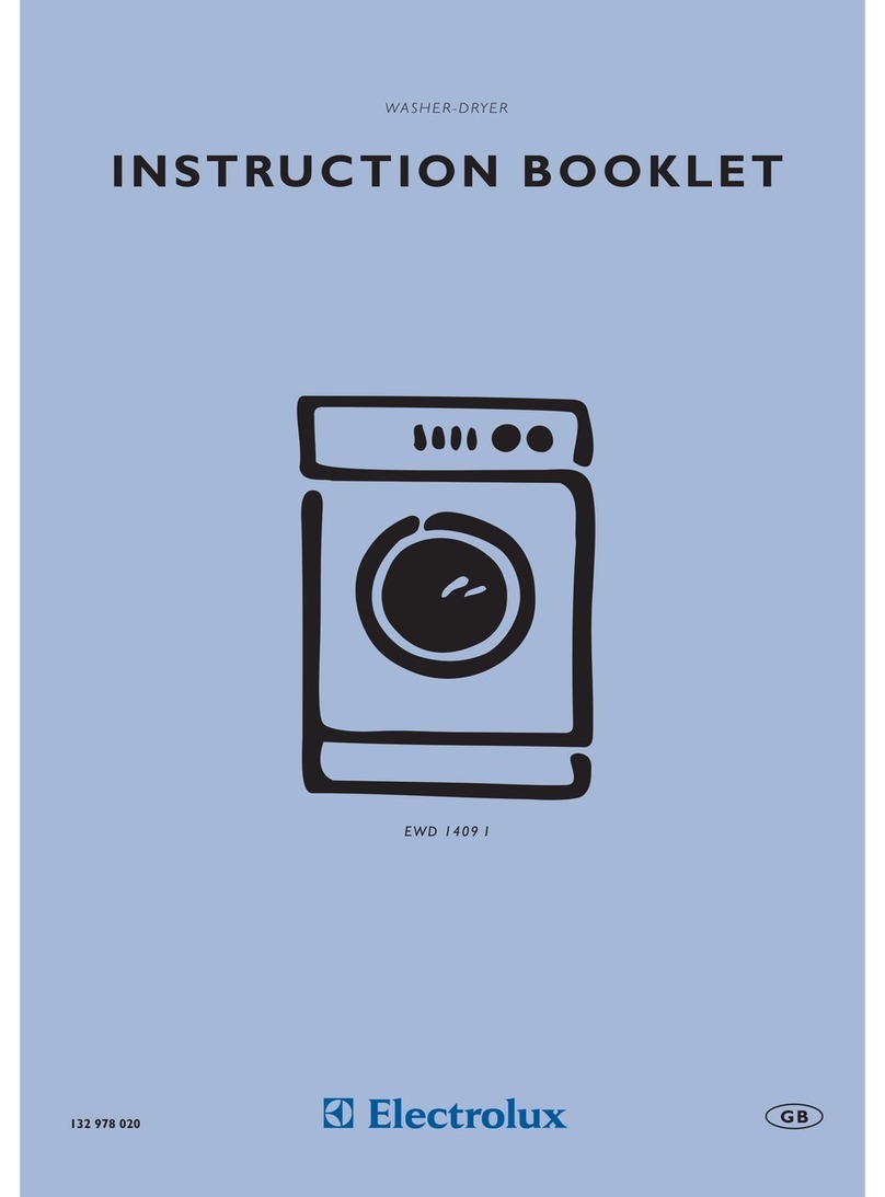 Electrolux EWD 1409 I User manual