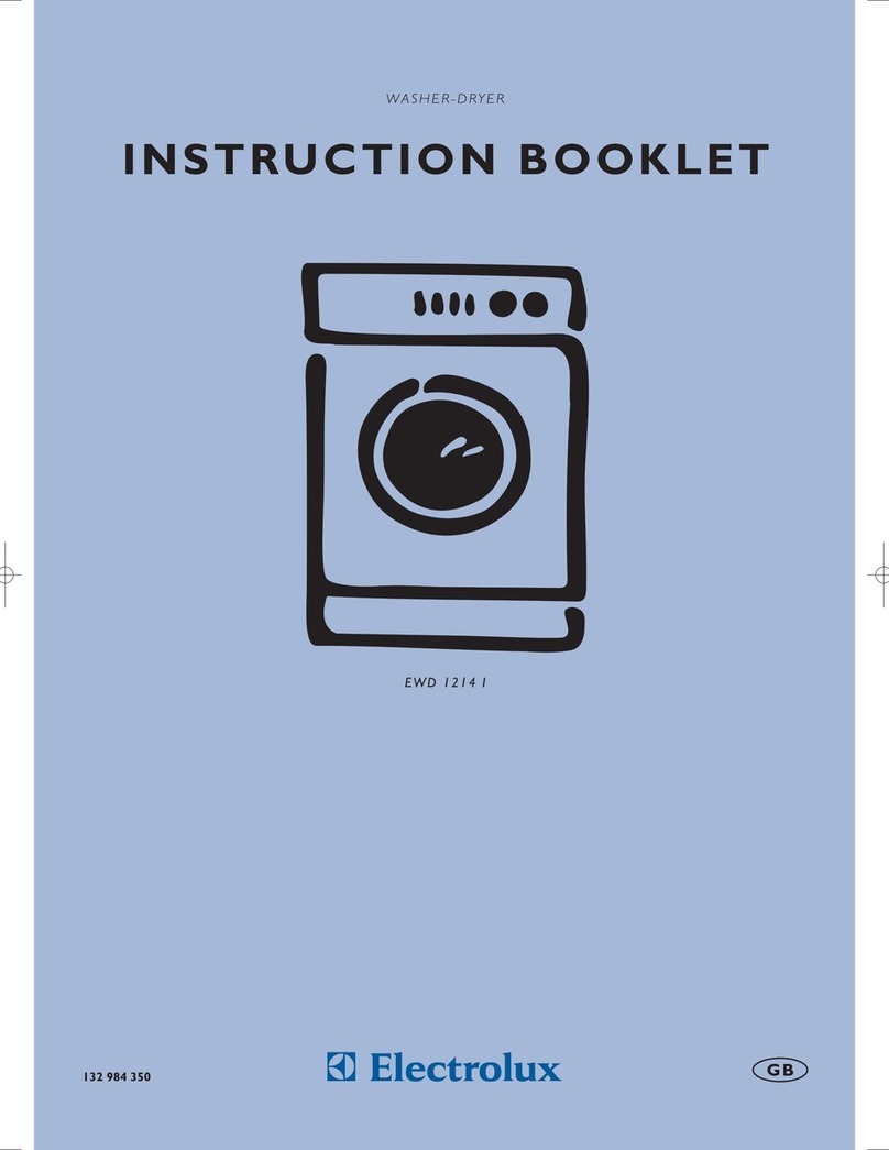 Electrolux aqualux EWD 1214 I User manual Electrolux aqualux EWD 1214 I User manual