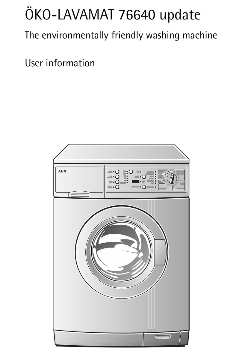 AEG OKO-LAVAMAT 76640 update User information