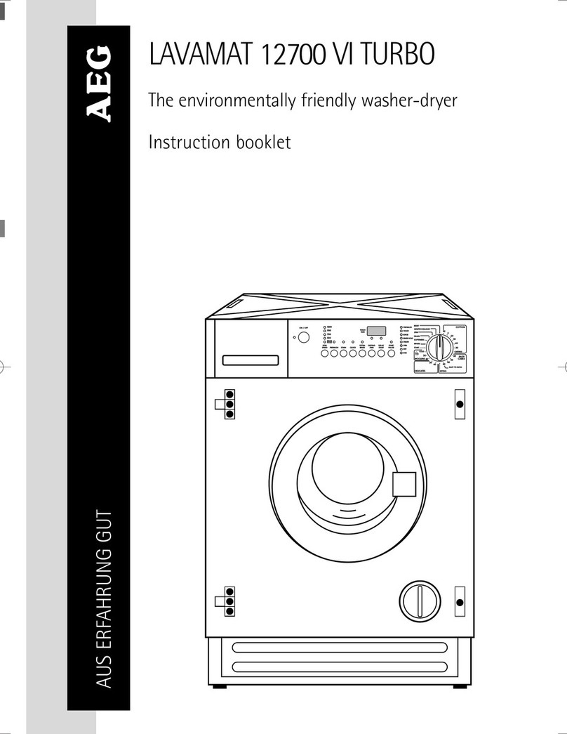 AEG LAVAMAT 12700 VI TURBO User manual