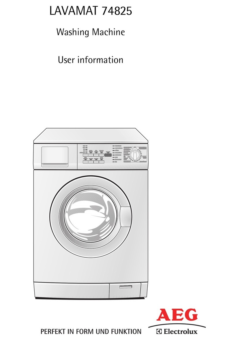 AEG LAVAMAT 74825 User information