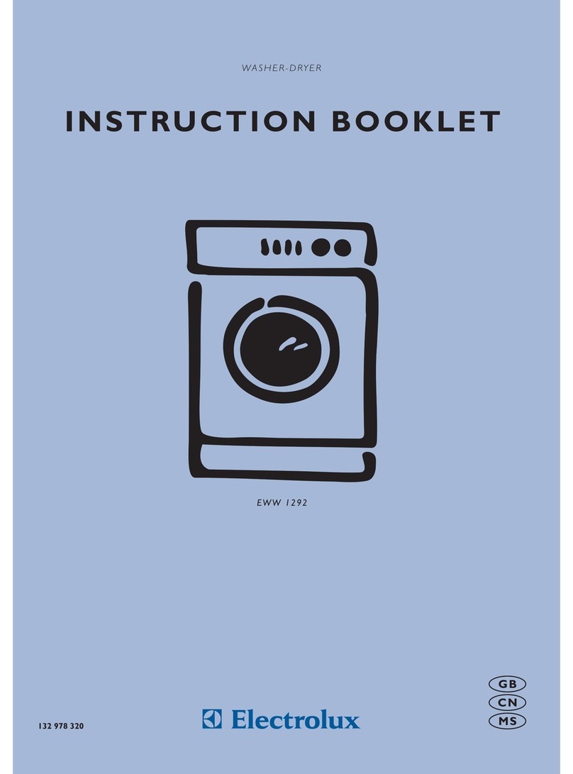 Electrolux EWW 1292 User manual