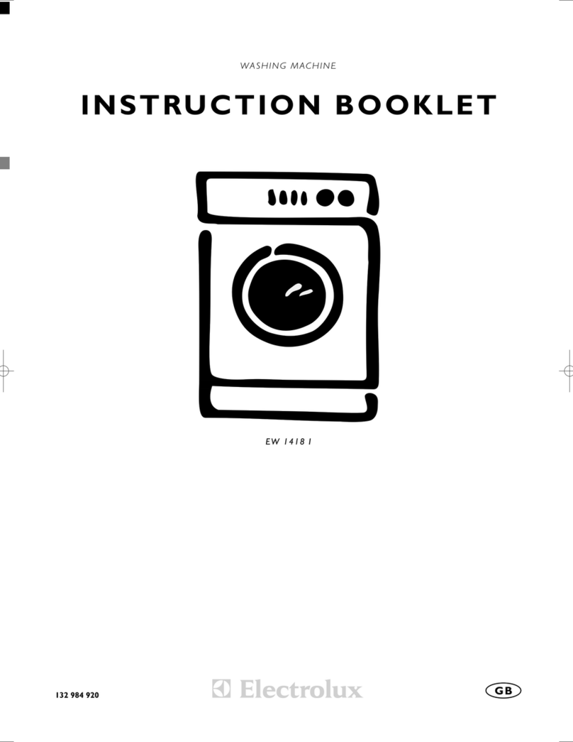 Electrolux EW 1418 1 User manual