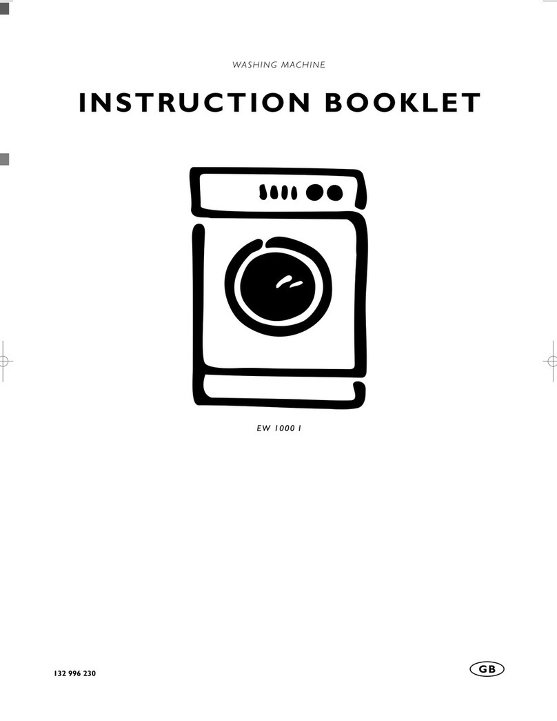 Electrolux EW 1000 I User manual