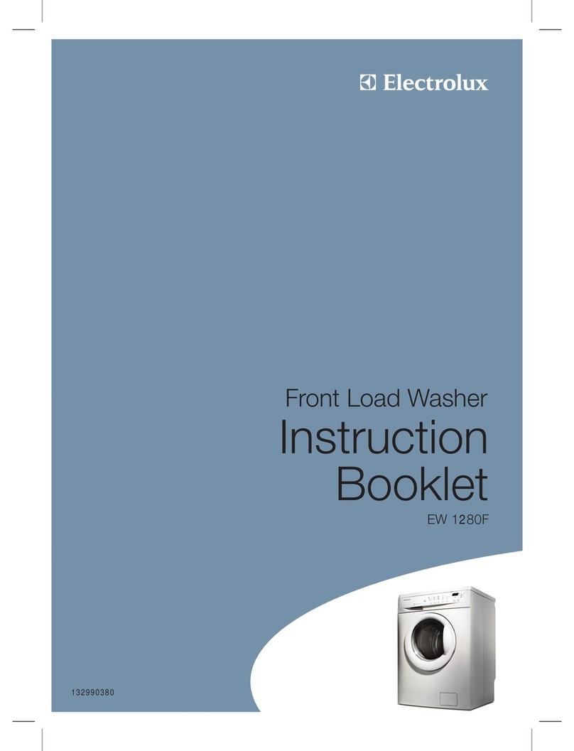 Electrolux EW 1280F Instruction booklet