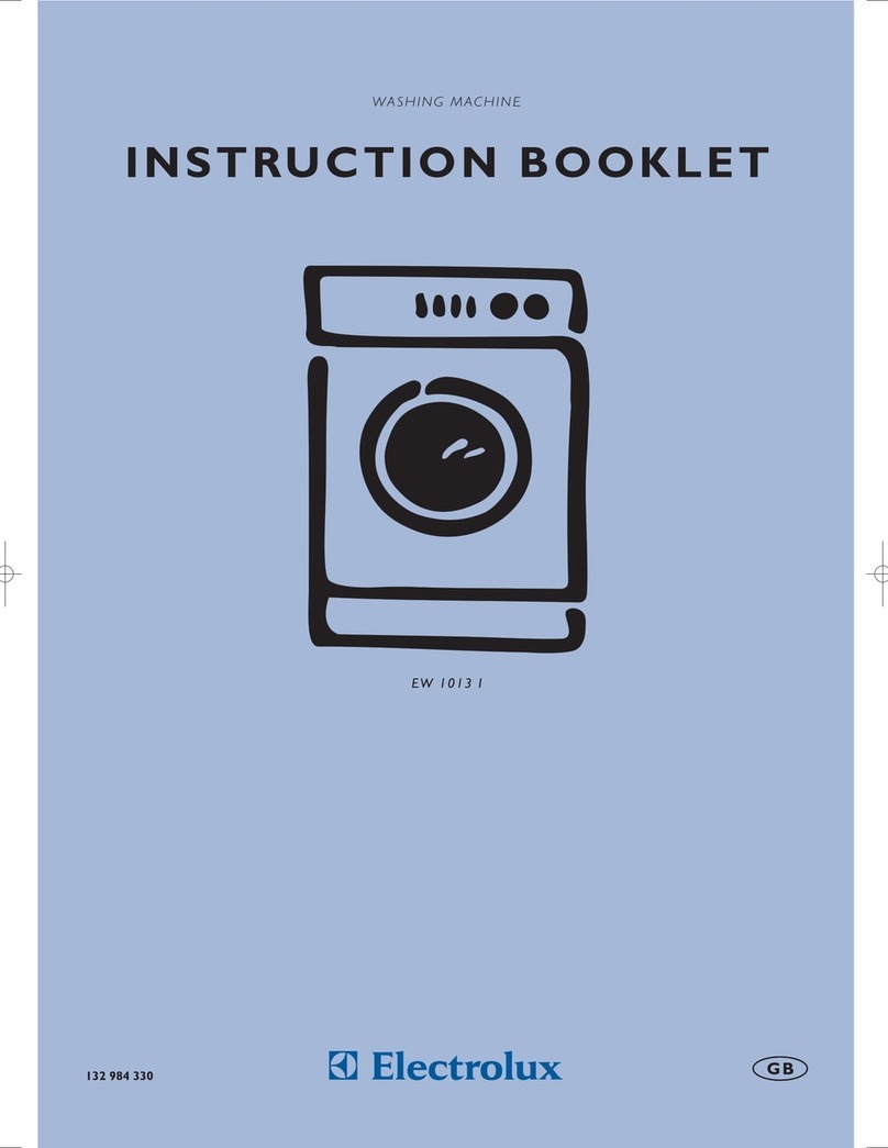 Electrolux U27381 EW 1013 I Instruction booklet