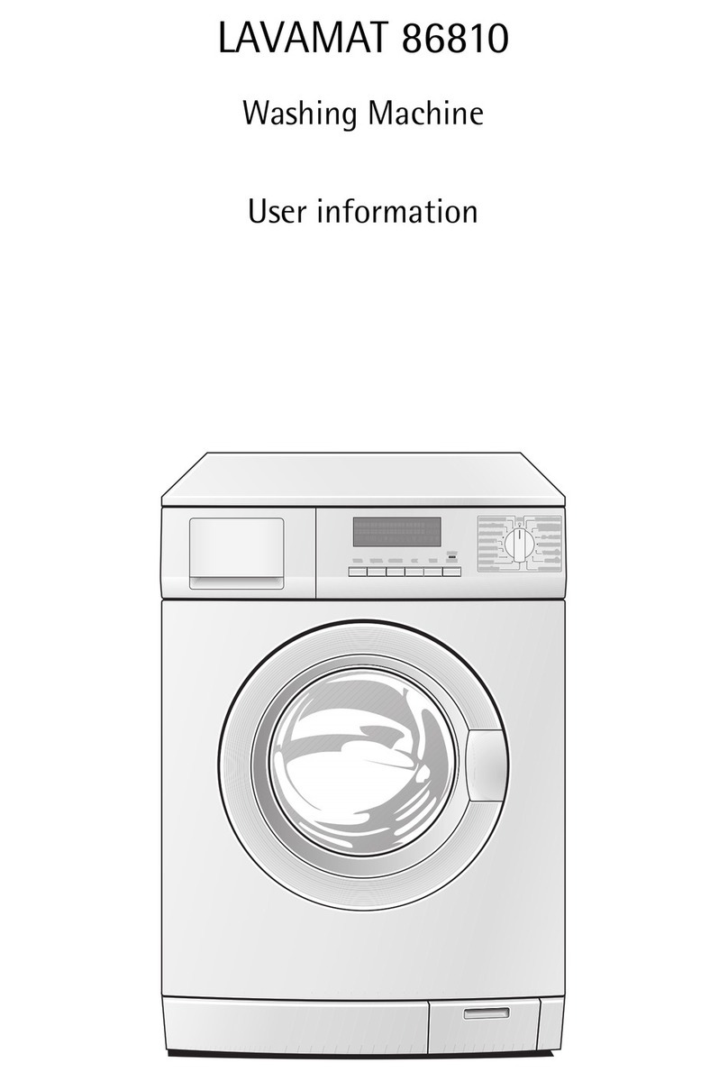 AEG LAVAMAT 86810 Operation manual