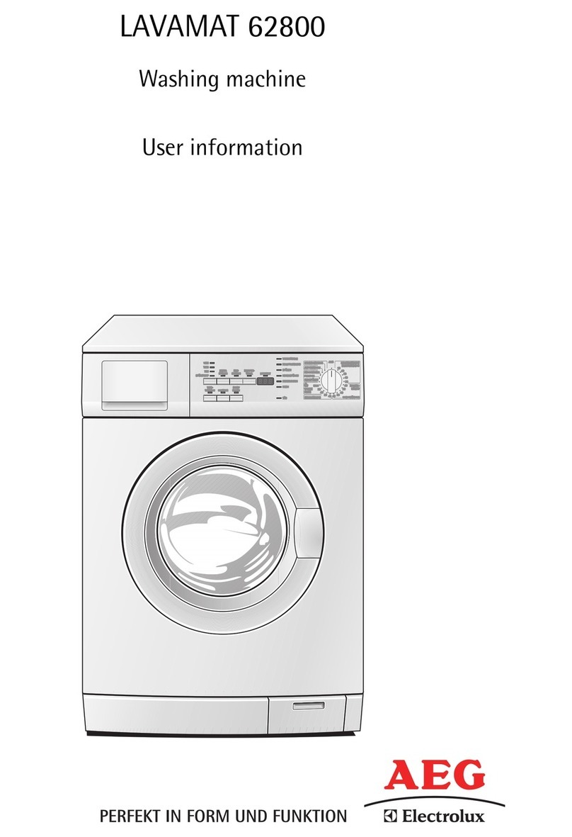 AEG LAVAMAT 62800 Operation manual