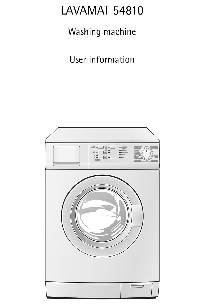 AEG LAVAMAT 54810 User information