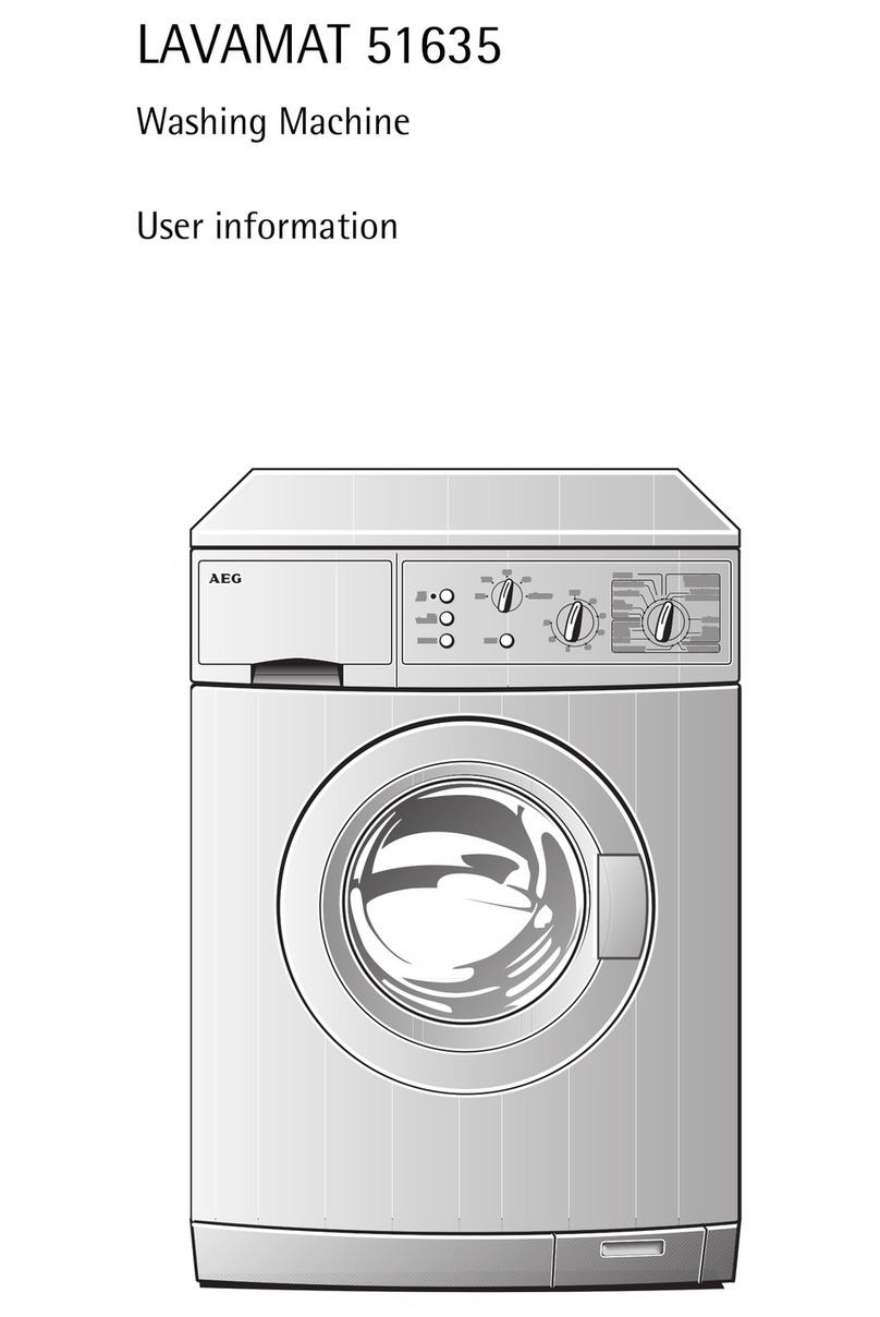 AEG LAVAMAT 51635 Operation manual