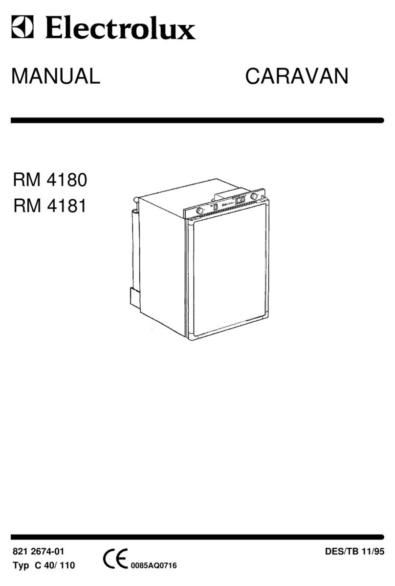 Electrolux RM 4180 User manual