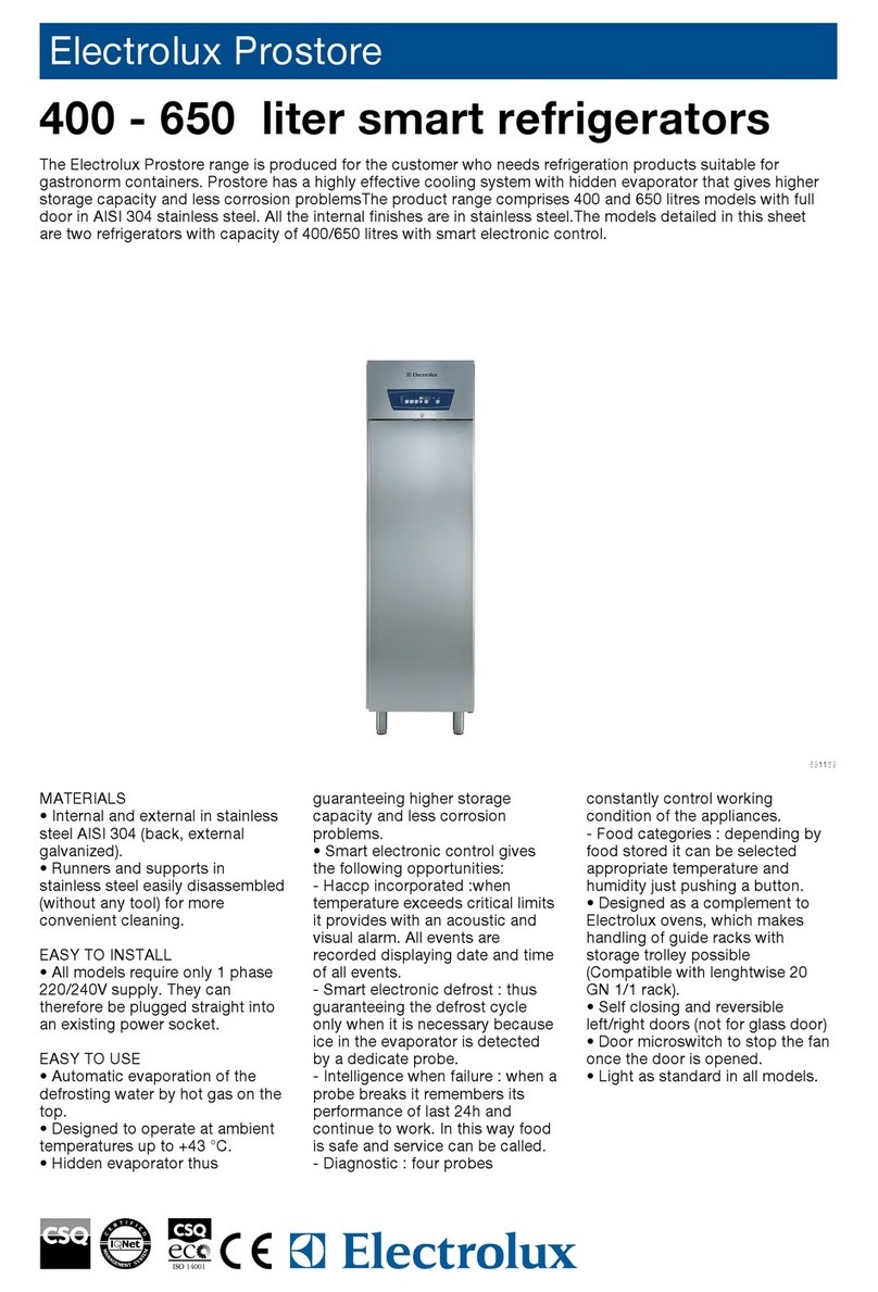 Electrolux Prostore 691232 User manual