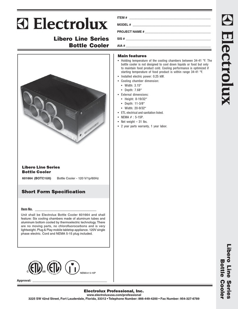 Electrolux Libero 601664 User manual Electrolux Libero 601664 User manual