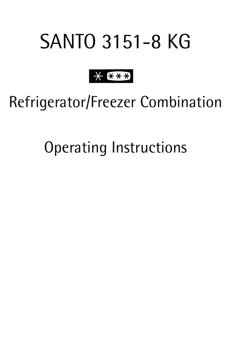 AEG SANTO 3151 operating instructions