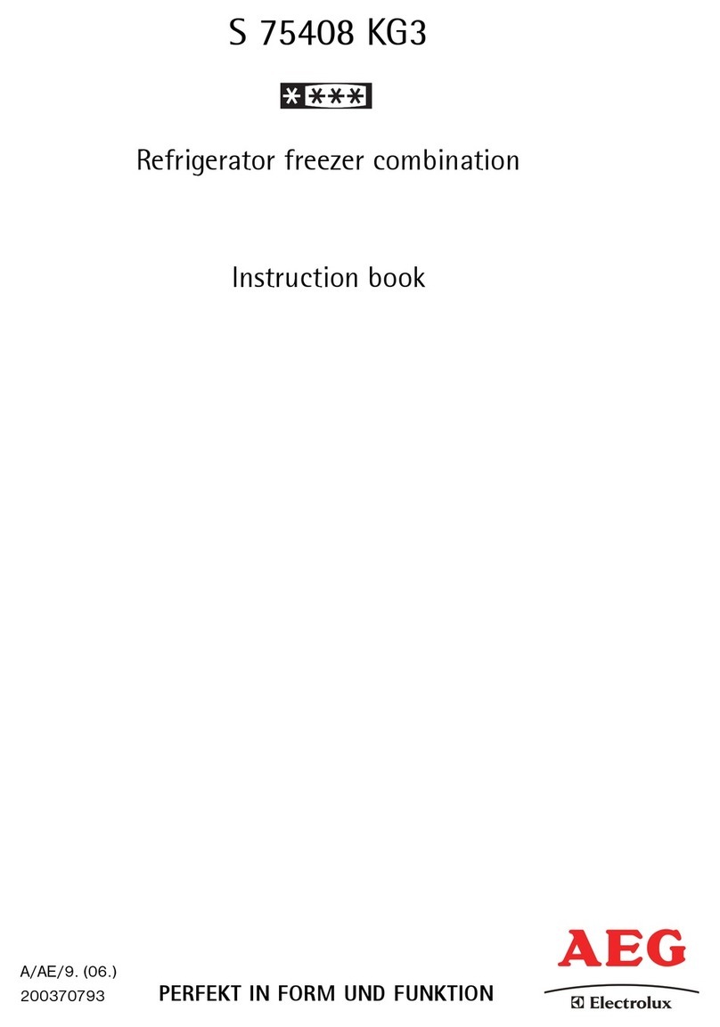 AEG S 75408 KG3 User manual AEG S 75408 KG3 User manual