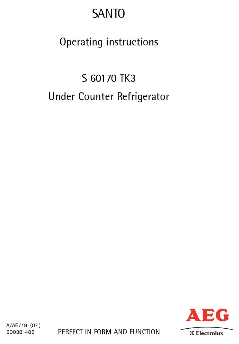 AEG SANTO S 60170 TK3 User manual AEG SANTO S 60170 TK3 User manual