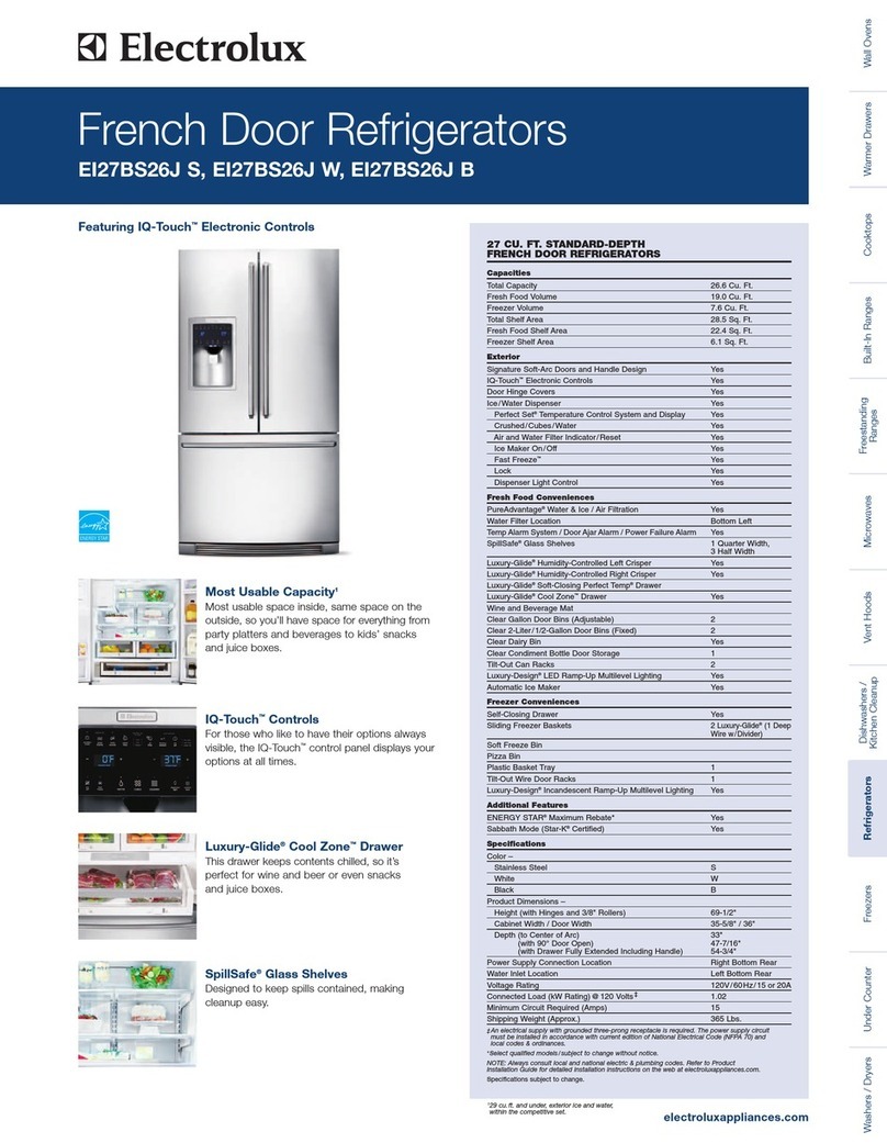 Electrolux EI27BS26J S User manual