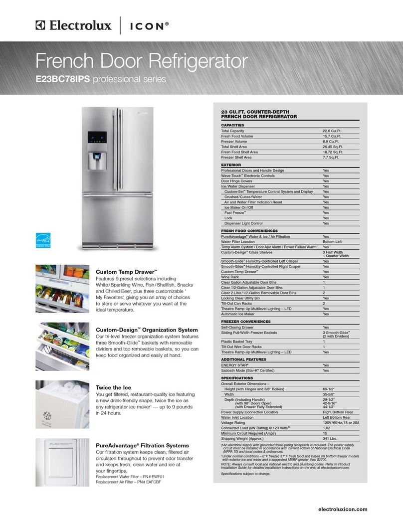 Electrolux Icon E23BC78IPS User manual