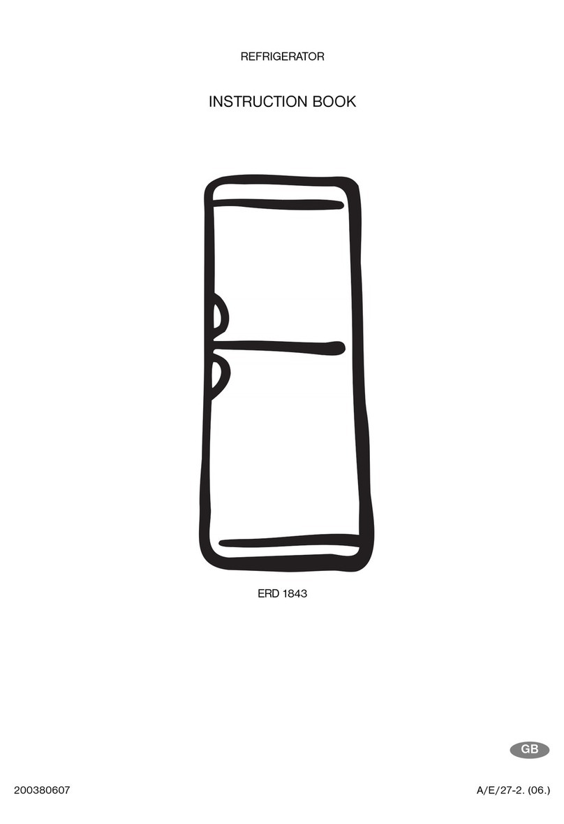 Electrolux GB ERD 1843 User manual