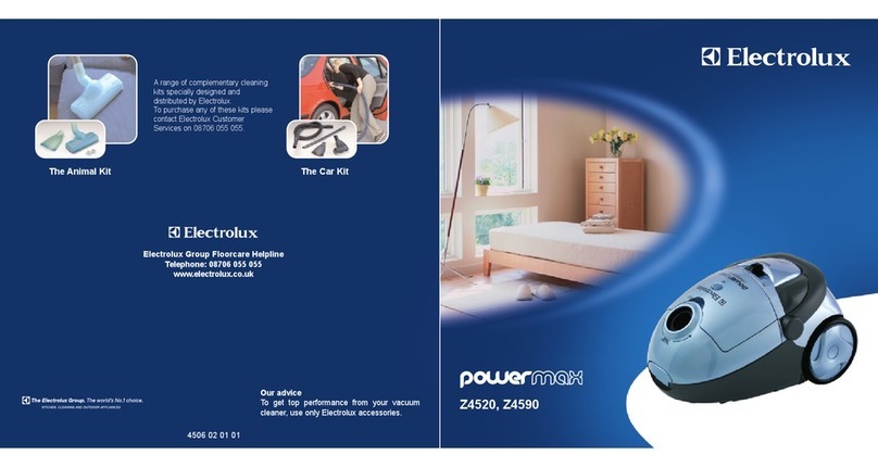 Electrolux POWERMAX Z4520 User manual