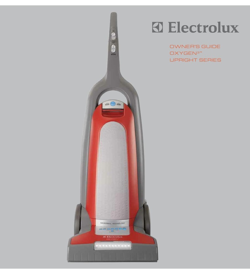Electrolux Oxygen owner's guide