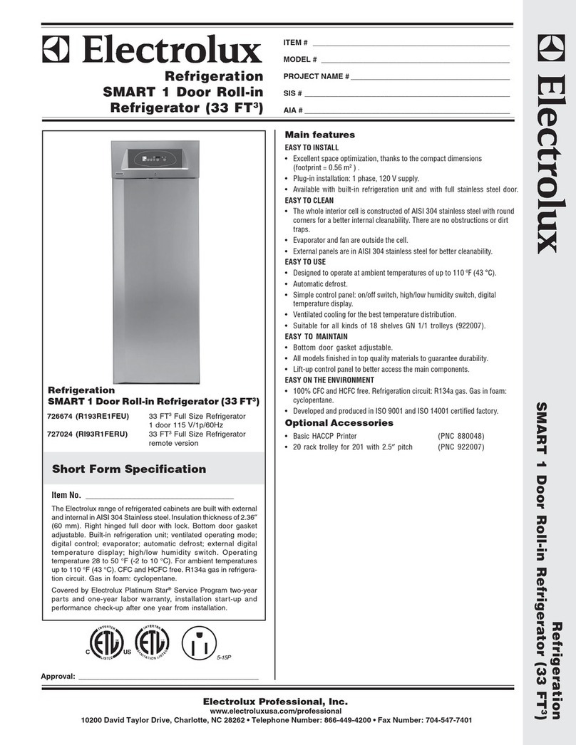 Electrolux SMART 726674 User manual