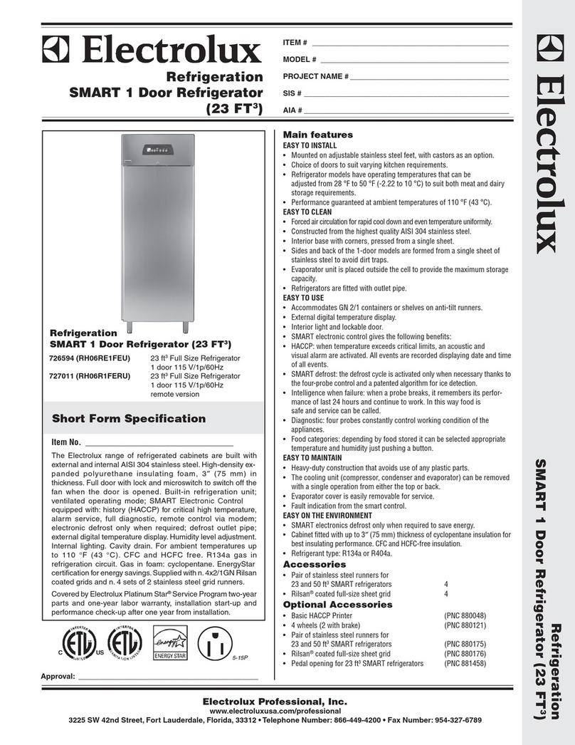 Electrolux SMART 726594 RH06RE1FEU User manual Electrolux SMART 726594 RH06RE1FEU User manual