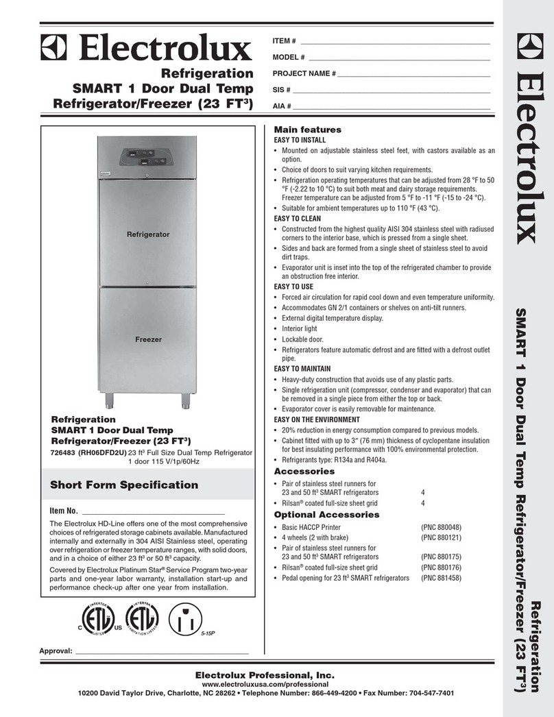 Electrolux SMART 726483 User manual Electrolux SMART 726483 User manual
